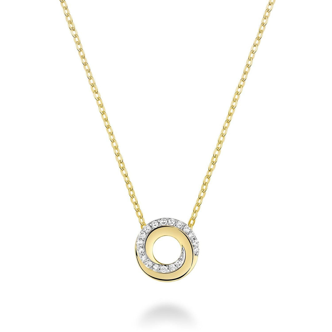 Whirl Diamond Pendant - RNB Jewellery