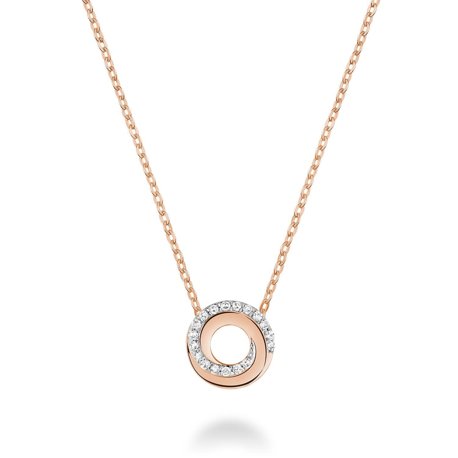 Whirl Diamond Pendant - RNB Jewellery